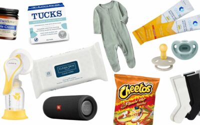 What I packed in my hospital bag